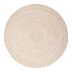 Interieur05 rond vloerkleed Gapo beige - 150 x 150 cm