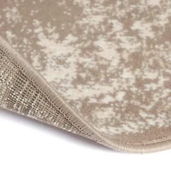 Ronde Vloerkleden-Interieur05 rond vloerkleed Keshan taupe/bruin - 160 x 160 cm