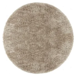 Hoogpolige Vloerkleden|Ronde Vloerkleden-Interieur05 rond vloerkleed Fender wit/creme - 240 x 240 cm