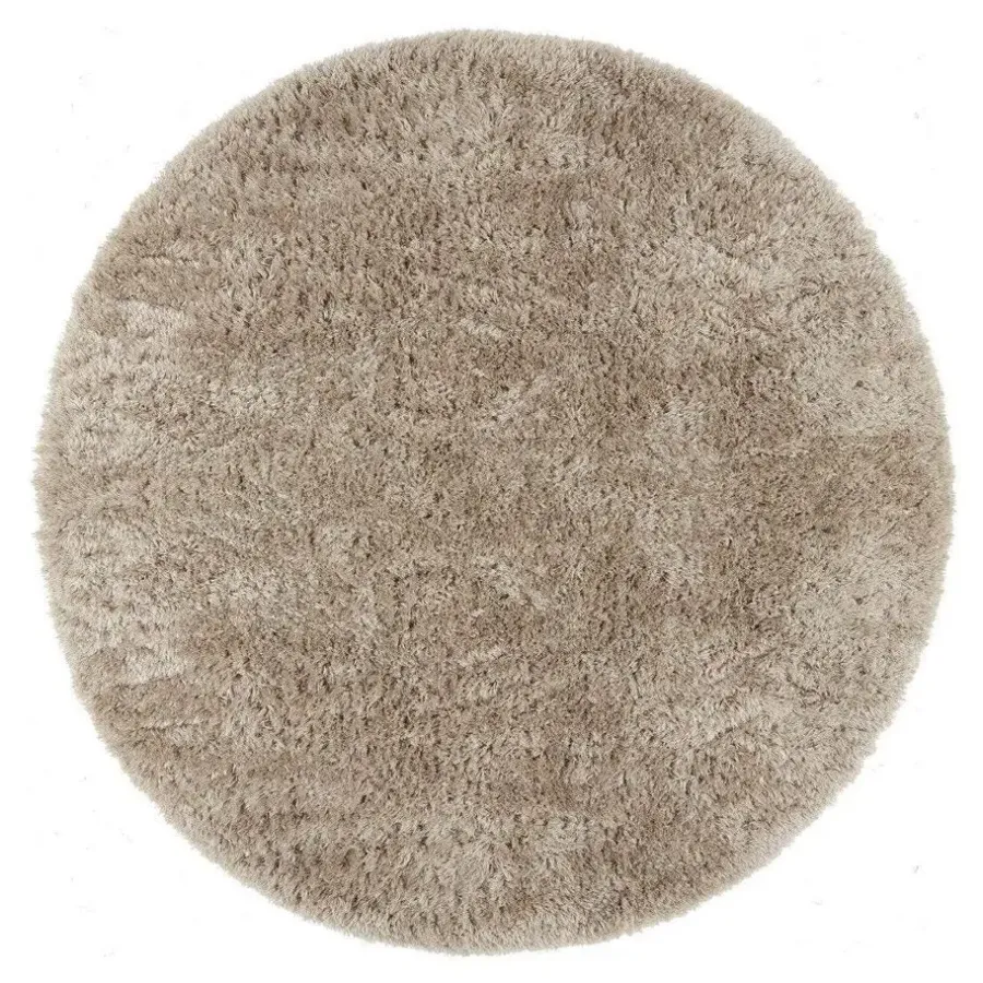 Hoogpolige Vloerkleden|Ronde Vloerkleden-Interieur05 rond vloerkleed Fender wit/creme - 240 x 240 cm