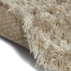 Hoogpolige Vloerkleden|Ronde Vloerkleden-Interieur05 rond vloerkleed Fender wit/creme - 240 x 240 cm