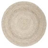 Vloerkleden|Laagpolige Vloerkleden-Interieur05 rond vloerkleed Gapo grijs/bruin - 150 x 150 cm