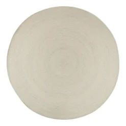 Interieur05 rond vloerkleed Gapo wit - 220 x 220 cm