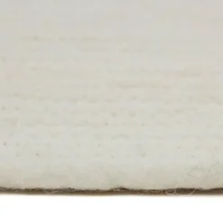 Interieur05 rond vloerkleed Gapo wit - 220 x 220 cm