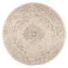 Ronde Vloerkleden|Laagpolige Vloerkleden-Interieur05 rond vloerkleed Keshan zand/beige - 240 x 240 cm