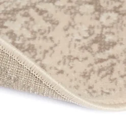 Ronde Vloerkleden|Laagpolige Vloerkleden-Interieur05 rond vloerkleed Keshan zand/beige - 240 x 240 cm