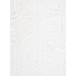 Vloerkleden|Laagpolige Vloerkleden-Interieur05 Scandinavisch Vloerkleed Oskar Creme/Wit - 330 x 240 cm