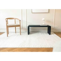 Vloerkleden|Laagpolige Vloerkleden-Interieur05 Scandinavisch Vloerkleed Oskar Creme/Wit - 330 x 240 cm