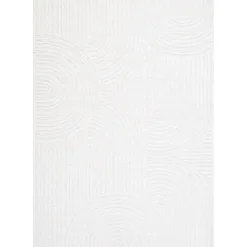 Vloerkleden|Laagpolige Vloerkleden-Interieur05 Scandinavisch Vloerkleed Oskar Creme/Wit - 280 x 200 cm