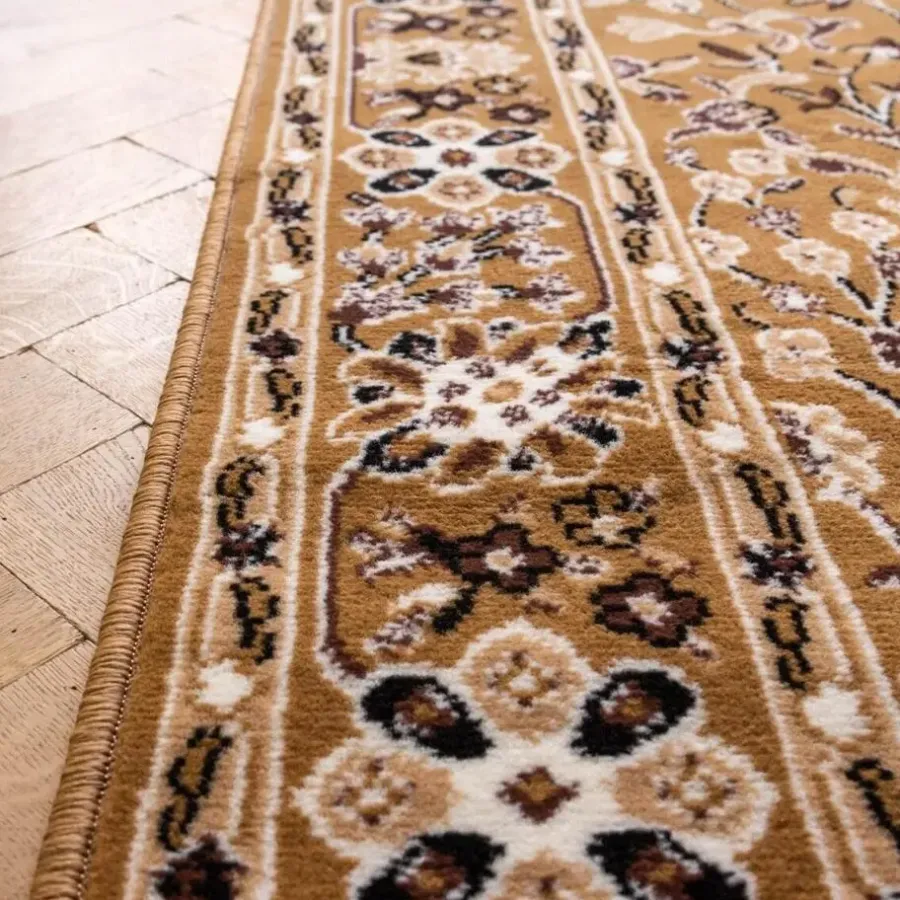 Laagpolige Vloerkleden-Interieur05 vintage Vloerkleed Nazly Geel - 280 x 190 cm