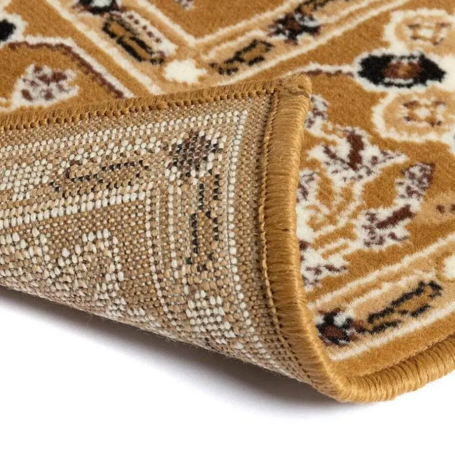Laagpolige Vloerkleden-Interieur05 vintage Vloerkleed Nazly Geel - 280 x 190 cm