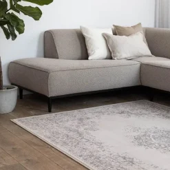 Vloerkleden|Laagpolige Vloerkleden-Interieur05 Vintage Vloerkleed Keshan Zand/Beige - 330 x 240 cm