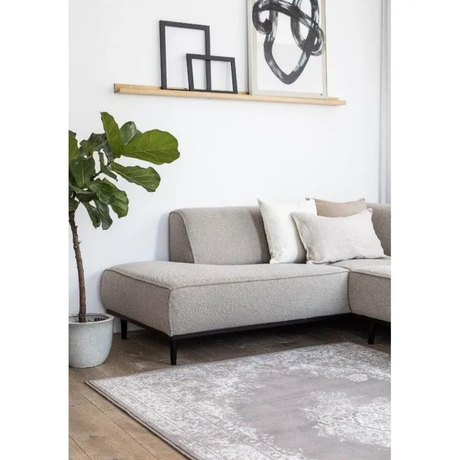Vloerkleden|Laagpolige Vloerkleden-Interieur05 Vintage Vloerkleed Keshan taupe/Bruin - 190 x 280 cm