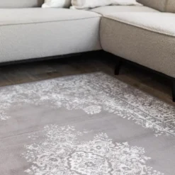 Vloerkleden|Laagpolige Vloerkleden-Interieur05 Vintage Vloerkleed Keshan taupe/Bruin - 190 x 280 cm