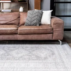 Interieur05 Vintage Vloerkleed Aila Grijs/Roze - 230 x 160 cm