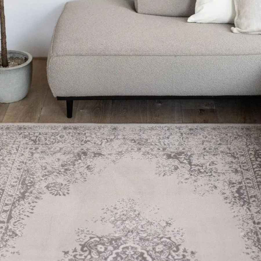 Interieur05 Vintage Vloerkleed Keshan Zand/Beige - 190 x 280 cm