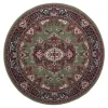 Vloerkleden|Laagpolige Vloerkleden-Interieur05 Vloerkleed Nain - Groen - 235 cm - (XL)