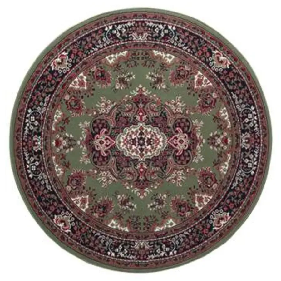 Vloerkleden|Laagpolige Vloerkleden-Interieur05 Vloerkleed Nain - Groen - 235 cm - (XL)