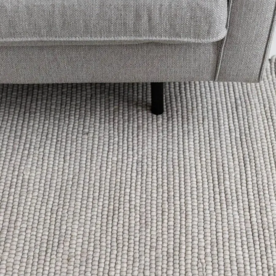Vloerkleden|Laagpolige Vloerkleden-Interieur05 Wollen Vloerkleed Ivoor wit Vik - 340 x 240 cm