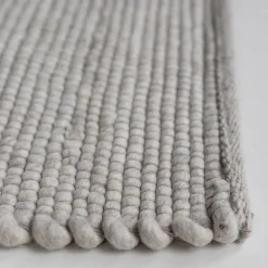 Vloerkleden|Laagpolige Vloerkleden-Interieur05 Wollen Vloerkleed Ivoor wit Vik - 340 x 240 cm