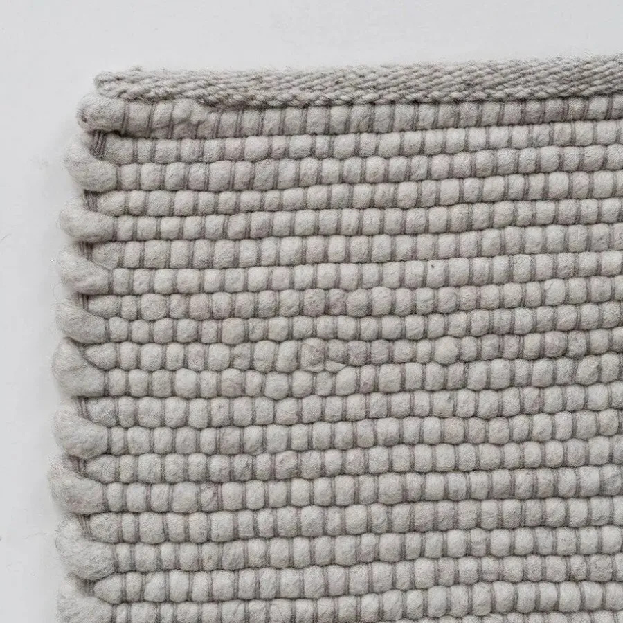 Vloerkleden|Laagpolige Vloerkleden-Interieur05 Wollen Vloerkleed Ivoor wit Vik - 340 x 240 cm