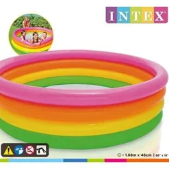 Zwembaden En Accessoires-INTEX - Opblaasbaar Zwembad - Vinyl - 168 x 46 cm