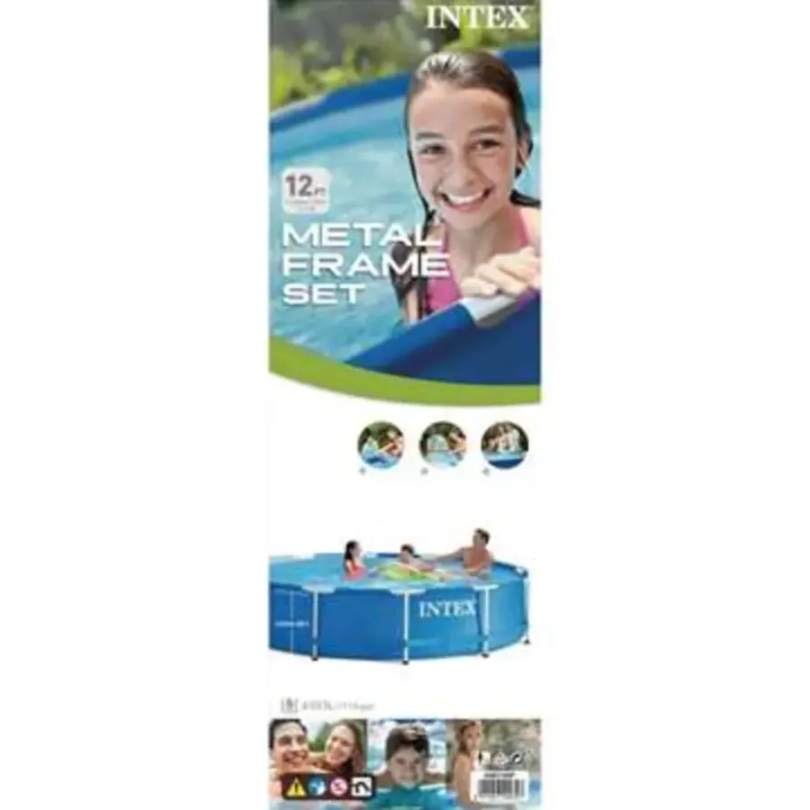 Zwembaden En Accessoires-INTEX - Zwembad - PVC - 366 x 76 cm