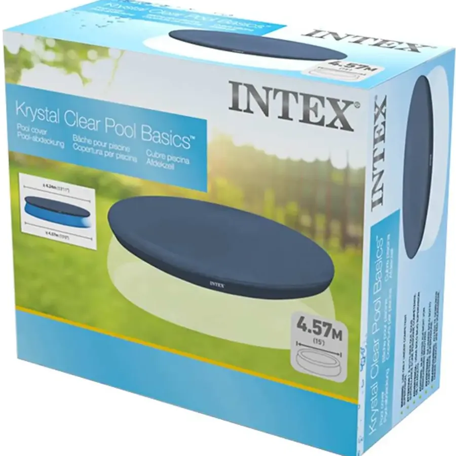 Zwembaden En Accessoires-INTEX - Zwembadhoes - Blauw - Polypropyleen - 457 cm