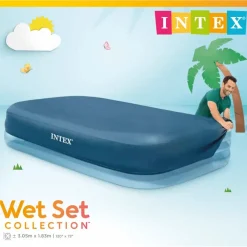 Zwembaden En Accessoires-INTEX - Zwembadhoes - Grijs - Polyetheen