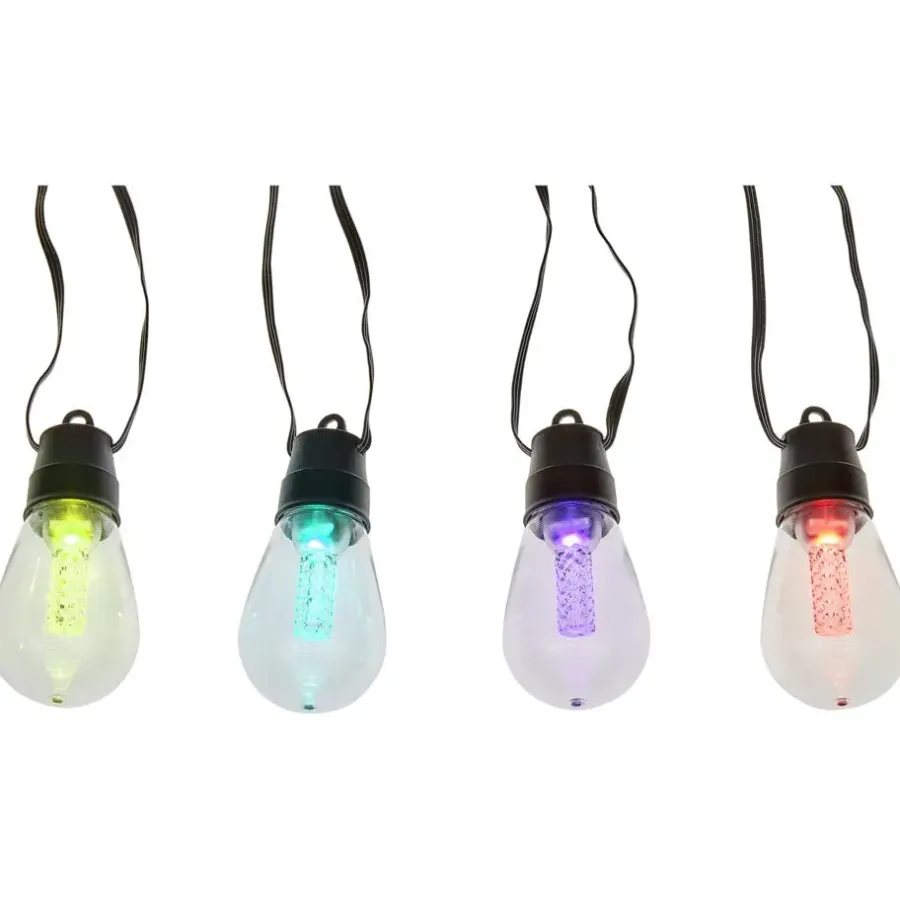 Lichtsnoeren-Beliani ITTILEQ - LED kerstverlichting - Zwart - 1150 cm - PVC