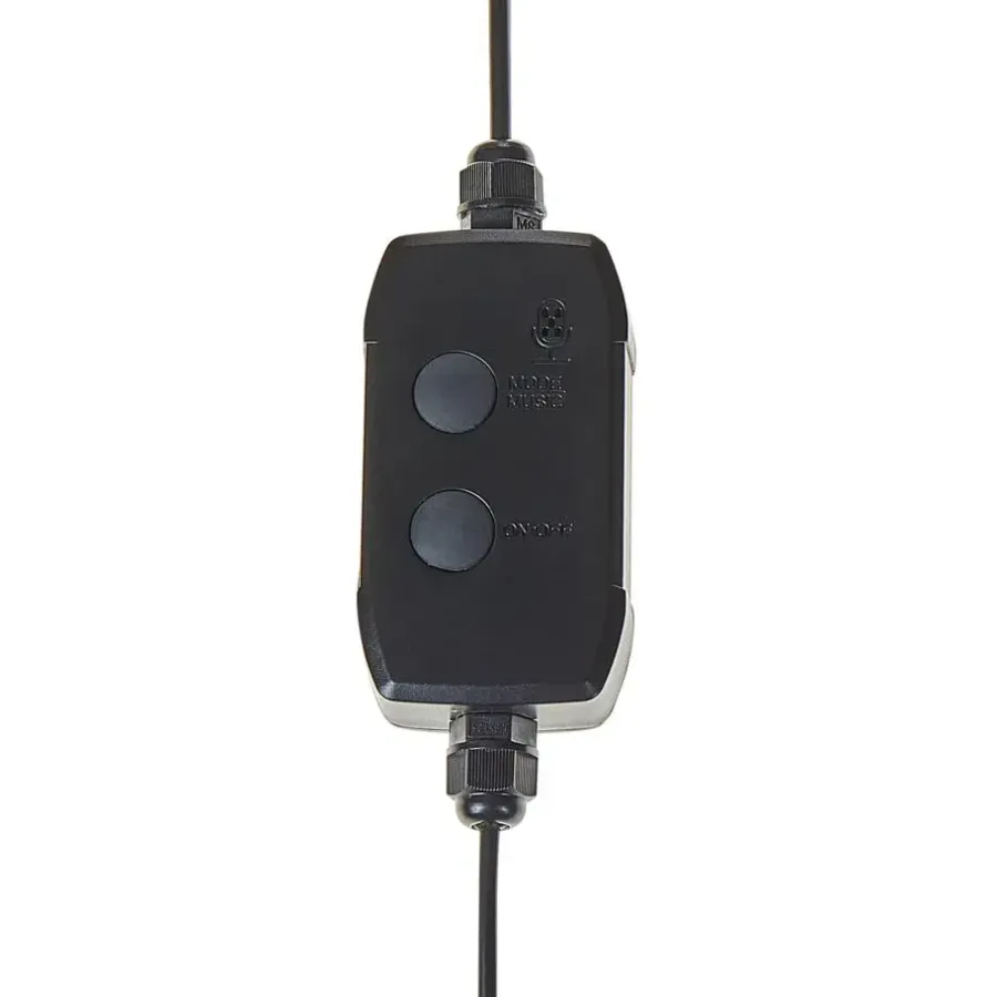 Lichtsnoeren-Beliani ITTILEQ - LED kerstverlichting - Zwart - 1150 cm - PVC