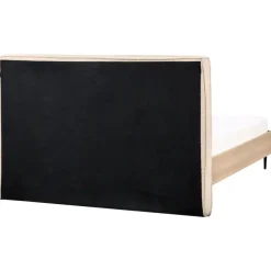 Beliani IZERNORE - Bed - Beige - 140 x 200 cm - Bouclé