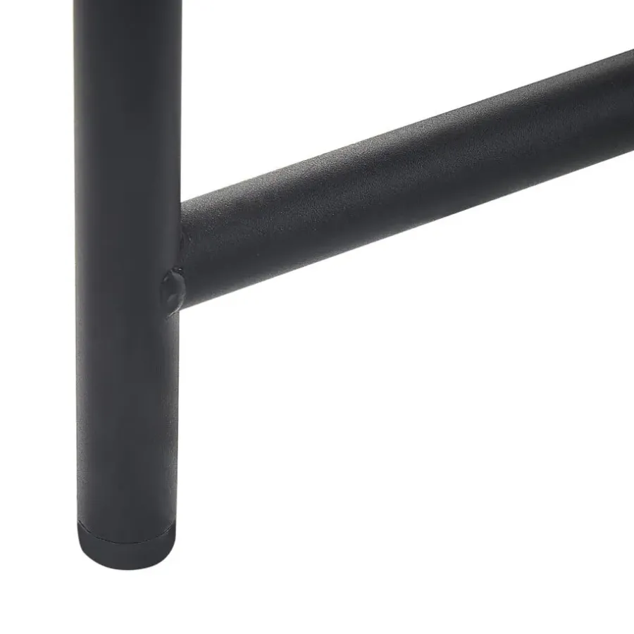 Sidetables-Beliani JOSE - Consoletafel - Donkere houtkleur - Vezelplaat