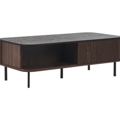 Beliani JOSE - Salontafel - Donkerhout - MDF