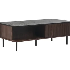 Beliani JOSE - Salontafel - Donkerhout - MDF