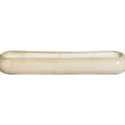 Leen Bakker Kaars in pot Anna - lichtbruin - 4x31x6,7 cm