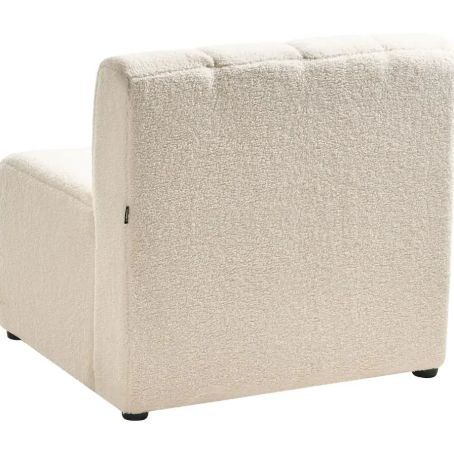 Leen Bakker KAGE - Fauteuil - Lichtbeige - Bouclé