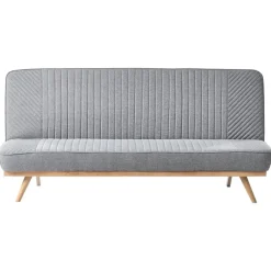 Leen Bakker KALFAFELL - Slaapbank - Donkergrijs - Polyester