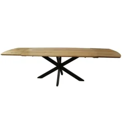 Industriële Eettafels-Kalfort Uitschuifbare Eettafel Tuco - 175cm tot 275cm