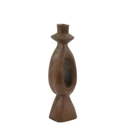 Light & Living Kandelaar Django - Donkerbruin - 13x13x43cm