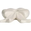 Leen Bakker Kandelaar Strik - off-white - 4x12x15 cm