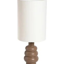 Leen Bakker Kap Cilinder Rye - off-white - Ø25x35 cm