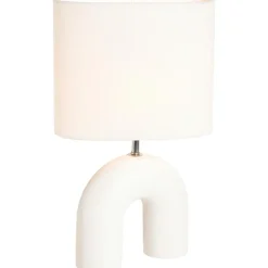 Leen Bakker Kap Ovaal Rye - off-white - Ø26x12,5x22 cm