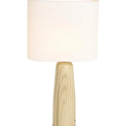 Leen Bakker Kap Ovaal Rye - off-white - Ø26x12,5x22 cm