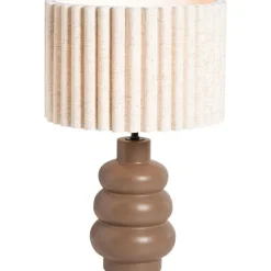 Lampenkappen-Leen Bakker Kap Rune - naturel - 18xØ27 cm