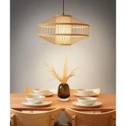 Leen Bakker KARAJ - Hanglamp - Natuurlijk - Bamboe
