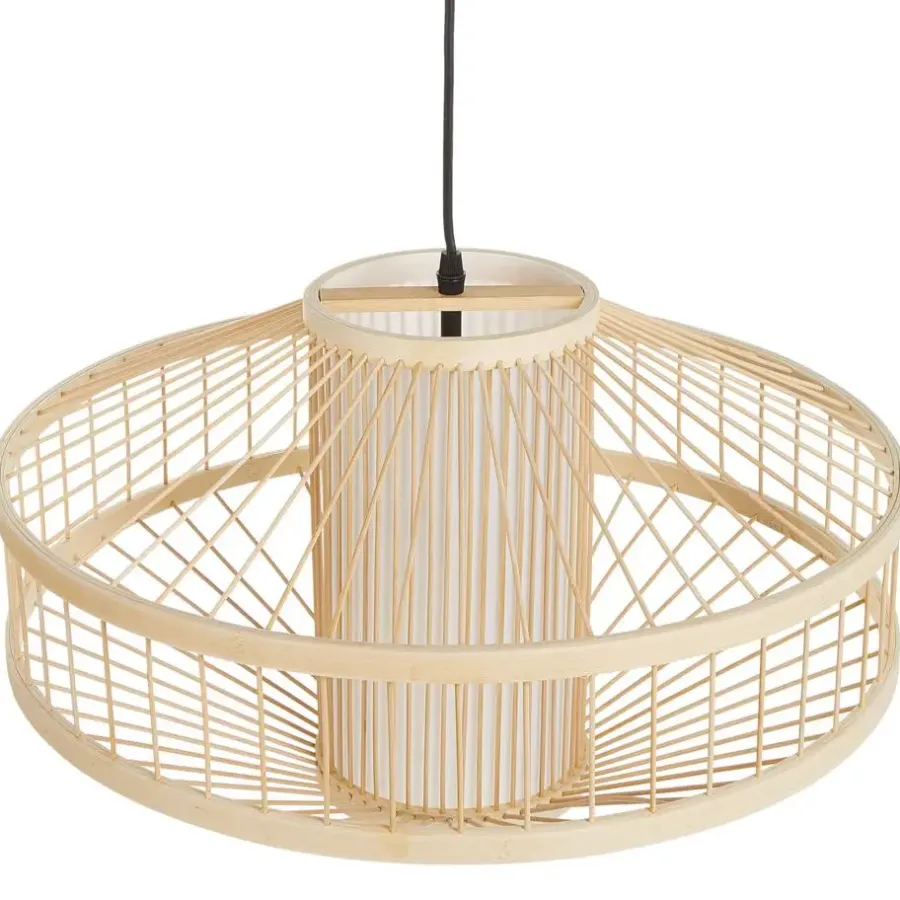 Leen Bakker KARAJ - Hanglamp - Natuurlijk - Bamboe
