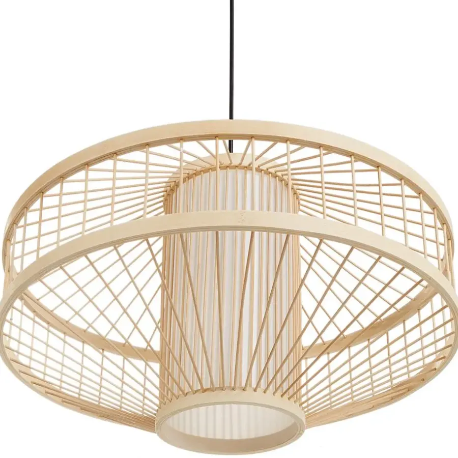 Leen Bakker KARAJ - Hanglamp - Natuurlijk - Bamboe
