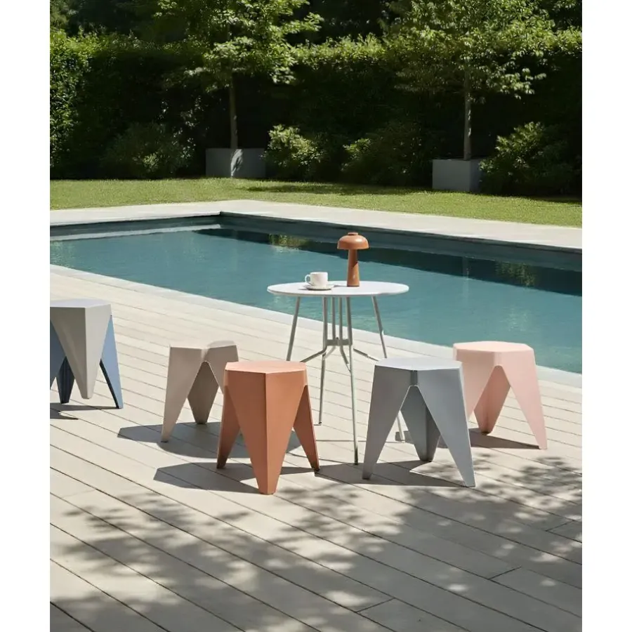 Krukjes-Leen Bakker KARAVOS - Tuinkruk set van 4 - Multicolor - Synthetisch materiaal