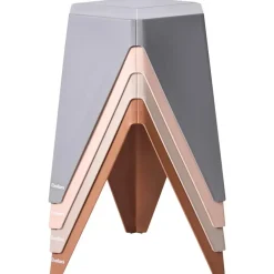Krukjes-Leen Bakker KARAVOS - Tuinkruk set van 4 - Multicolor - Synthetisch materiaal